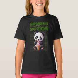 Camiseta Bambú no es la única opción, helados panda
