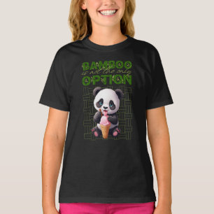 Camiseta Bambú no es la única opción, helados panda
