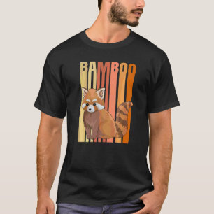 Camiseta Bambú Panda Rojo Para Un Panda Rojo