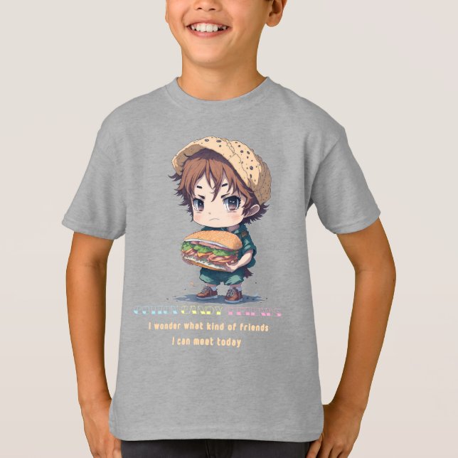 Camiseta Bami-kun :Cotton Candy Friends (Anverso)