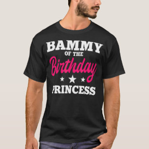 Camiseta Bammy De La Princesa De Cumpleaños Fiesta Bday Cel