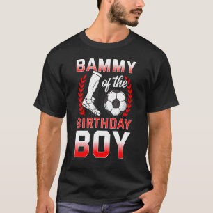 Camiseta Bammy Del Jugador De Fútbol De Cumpleaños Bday Cel