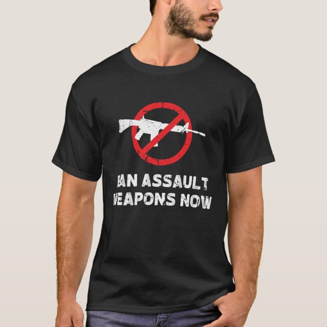 Camiseta Ban Assault Weapons (Anverso)