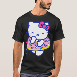 Camiseta Bañada de verano flotante Donut Sprinkles
