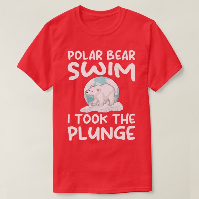 Camiseta Bañada Polar De Oso Polar Tomé El Desplome P (Diseño del anverso)