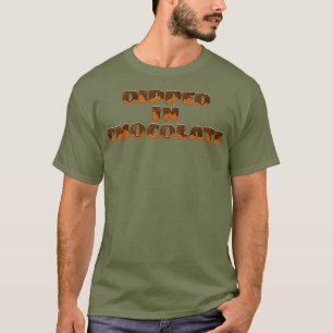 Camiseta Bañado En Dulces Ingredientes Oscuros Fundición De