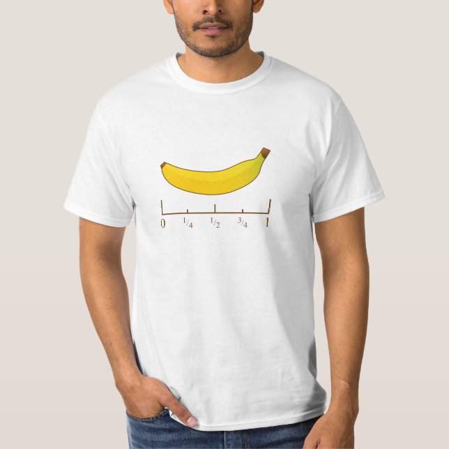 Camiseta Banana a escala (Anverso)