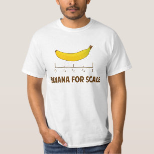Camiseta Banana a escala