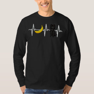 Camiseta Banana Affenpinscher Heartbeat Dog