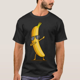 Camiseta Banana Amarilla Dabbing - Fruta bailarina danzante