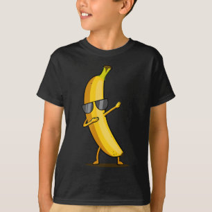 Camiseta Banana Amarilla Dabbing - Fruta de baile divertida