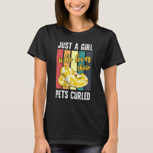 Camiseta Banana Ball Phyton Un Chica Que Ama A Su Mascota