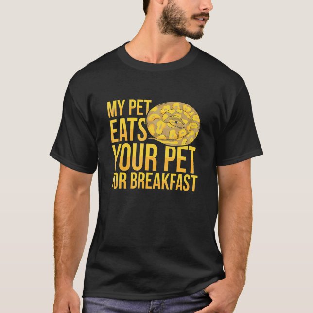 Camiseta Banana Ball Python for a Ball python breeder 1 (Anverso)