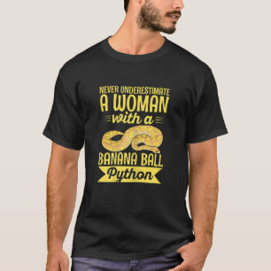 Camiseta Banana Ball Python mujeres para un pitón de bola d