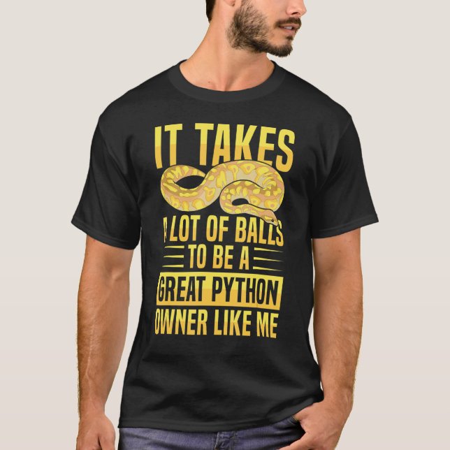 Camiseta Banana Ball Python Quote for a Ball python  1 (Anverso)