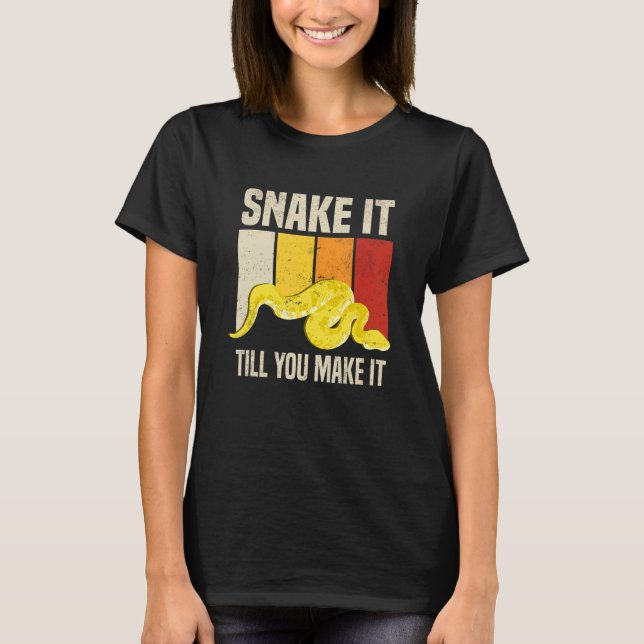 Camiseta Banana Ball Python Snake Reptile (Anverso)