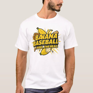 Camiseta Banana Baseball: Peel The Heat! - Explosive Logo T
