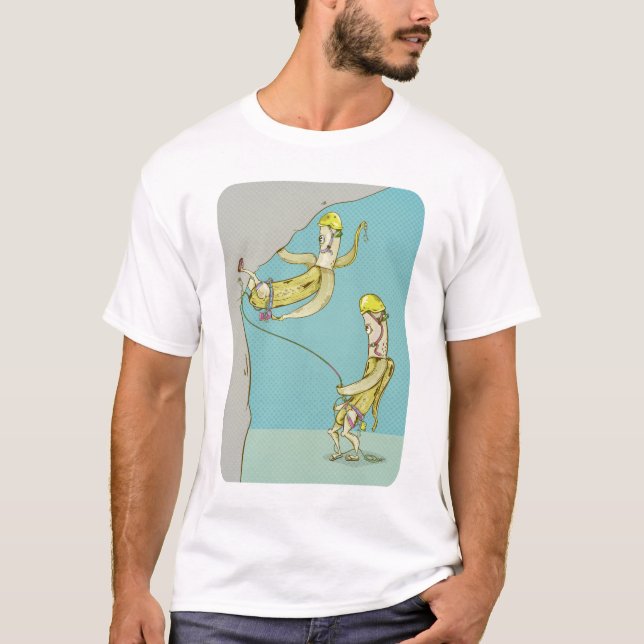 Camiseta Banana Belay Rock Climbing (Anverso)