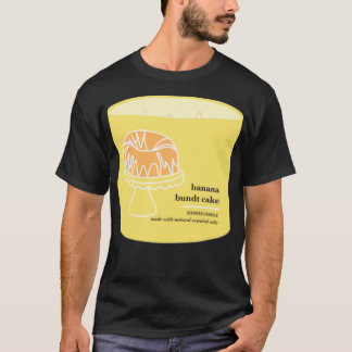 Camiseta Banana Bundt Cake Candle
