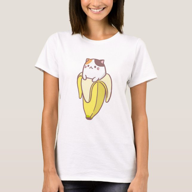 Camiseta Banana Cat (Anverso)
