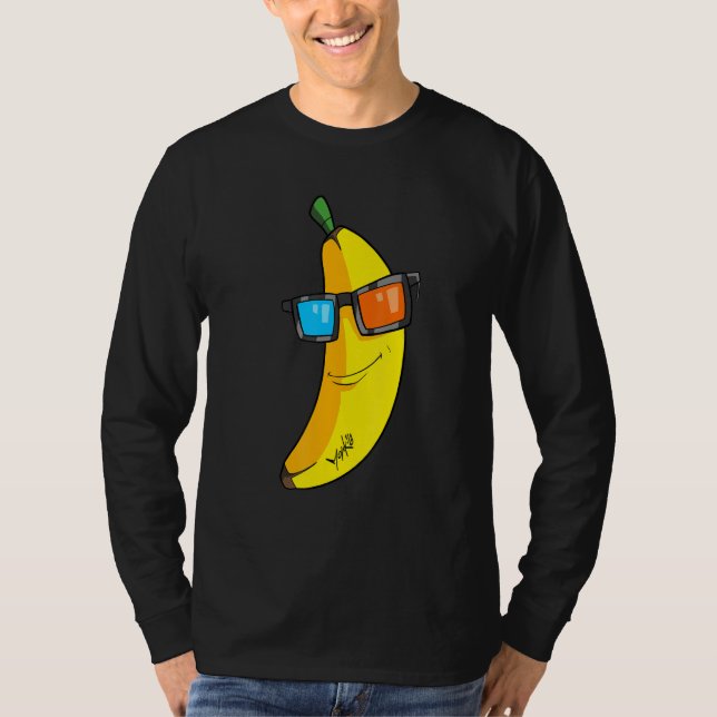 Camiseta Banana con gafas de sol Guay (Anverso)