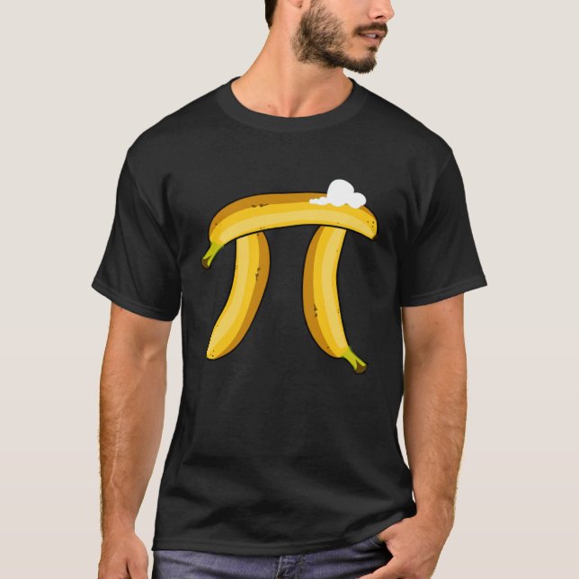 Camiseta Banana Cream Pi Funny Pi Day Banana Cream Pi (Anverso)