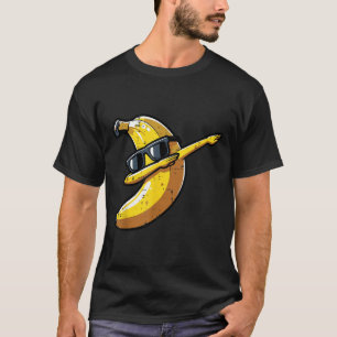 Camiseta Banana Dab Sungles Cute Fruta Bailar Niños Hombres