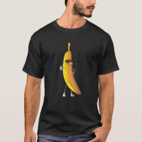 Banana de Guay con gafas de sol Ropa de fruta dive
