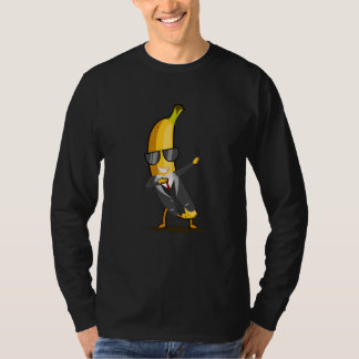 Camiseta Banana de Guay con traje - Fruta de baile divertid