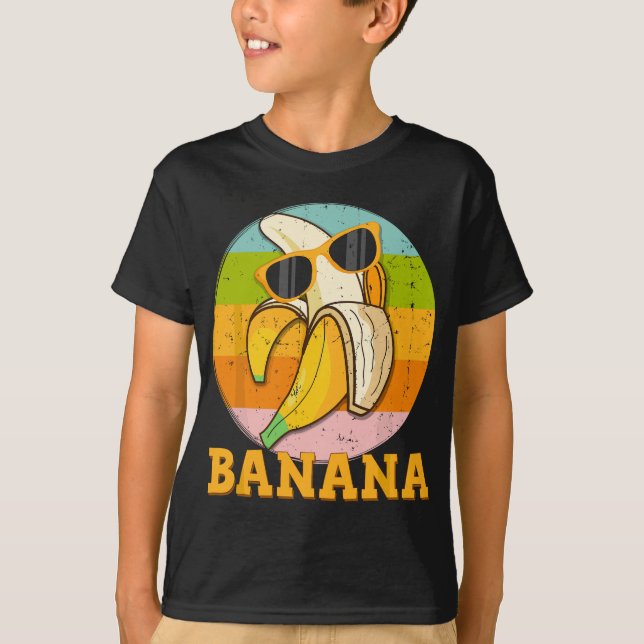 Camiseta Banana de harina de plátano verde divide a bananap (Anverso)