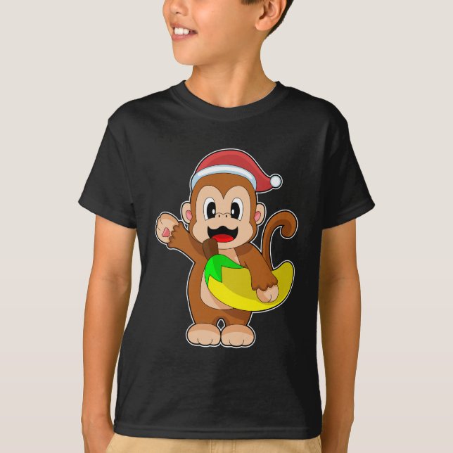 Camiseta Banana de los Navidades de monos (Anverso)