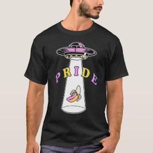 Camiseta Banana del Orgullo Ufo Lgbtq+ Desfile Lesbiana Gay