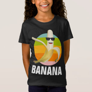 Camiseta Banana divertida con gafas de sol Retro diseño Fru