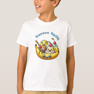 Camiseta Banana dividida divertida