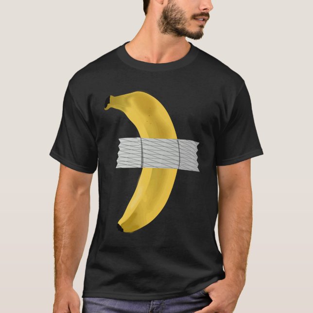 Camiseta Banana Duct Tape Artists Banana Duct Taped Signifi (Anverso)