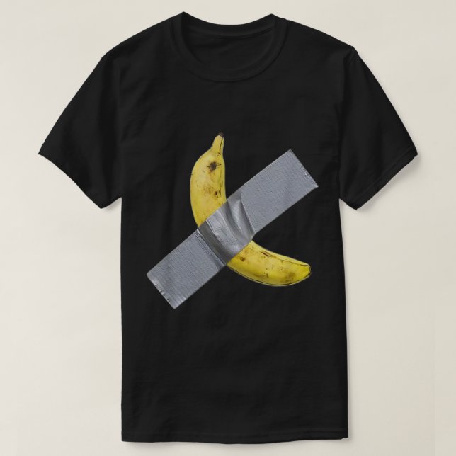 Camiseta Banana Duct Tape Meme Art Design (Diseño del anverso)