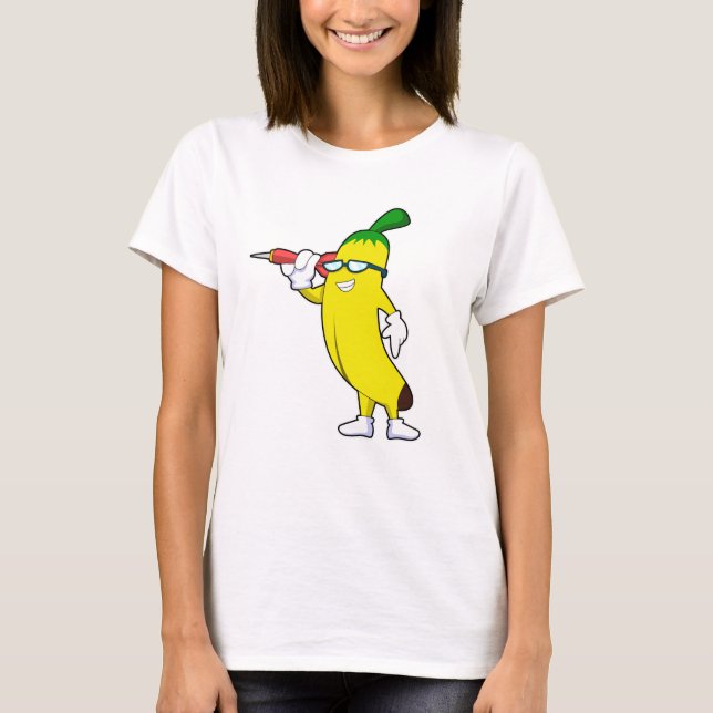 Camiseta Banana en Darts con Dart (Anverso)