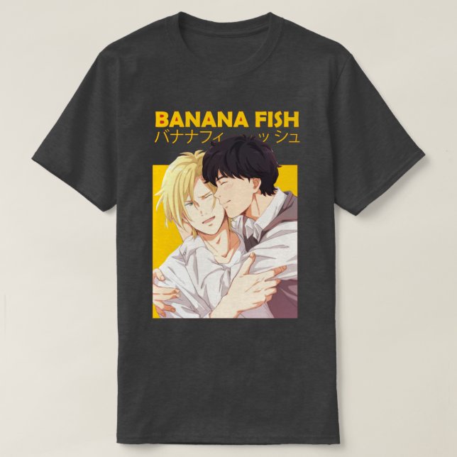 Camiseta Banana Fish Ash Lynx Eiji Okumura d (Diseño del anverso)