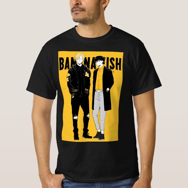 Camiseta Banana Fish Black (Anverso)