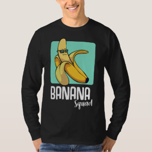 Camiseta Banana Funny Fruit Lover Tropical Yellow Friends