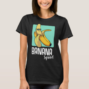 Camiseta Banana Funny Fruit Lover Tropical Yellow Friends