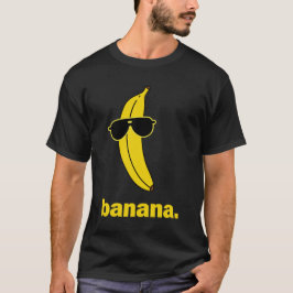 Camiseta Banana Gafas de sol divertida Guay Banana