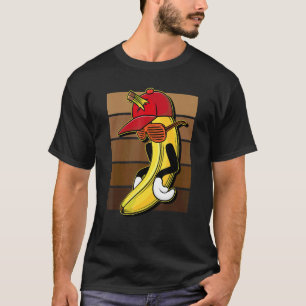 Camiseta Banana Guay Con Gafas De Sol Verano Fruta Vi