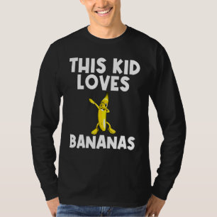 Camiseta Banana Guay Para Niños Que Toman Dabbing Yellow Sw