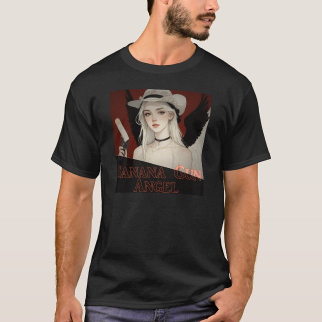 Camiseta Banana gun  angel (Anverso)