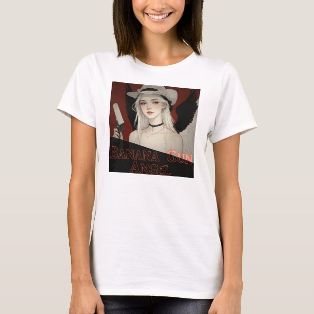 Camiseta Banana gun angel (Anverso)