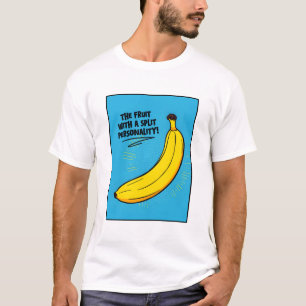 Camiseta Banana: ¡La fruta con una personalidad dividida!