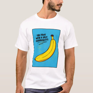 Camiseta Banana: ¡La fruta con una personalidad dividida!