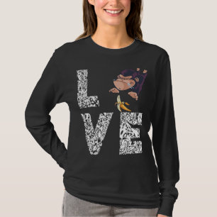 Camiseta Banana Lover Funny Monkey Tropical Summer Fruit Lo