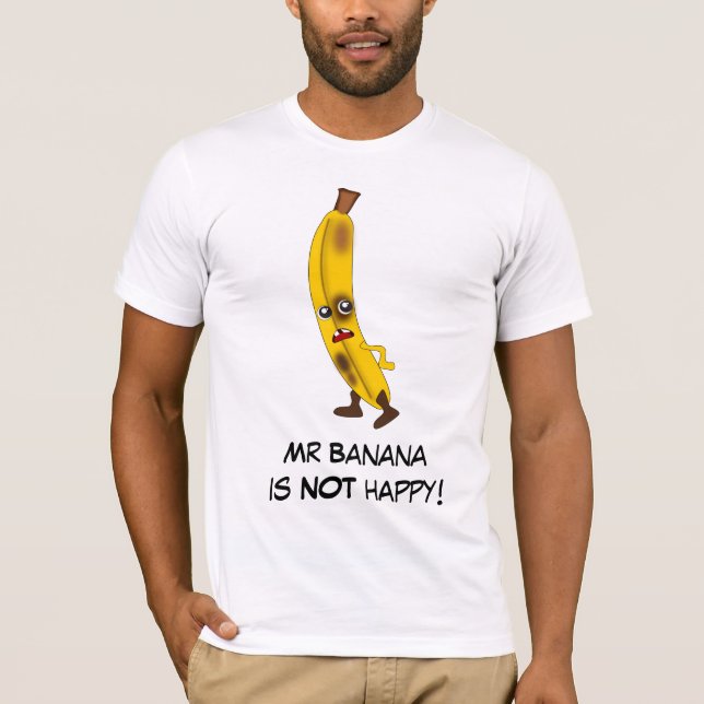 Camiseta Banana: Mala banda de fruta con eslogan de Persona (Anverso)